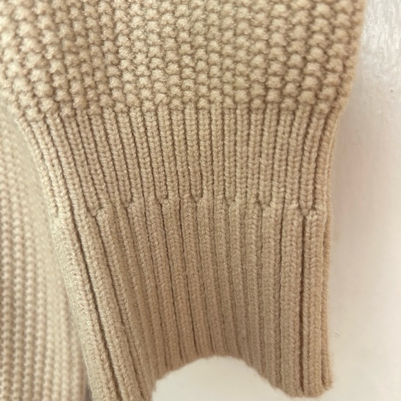 Generic Men’s Beige Sand Turtleneck Sweater Size XL - Picture 9 of 10